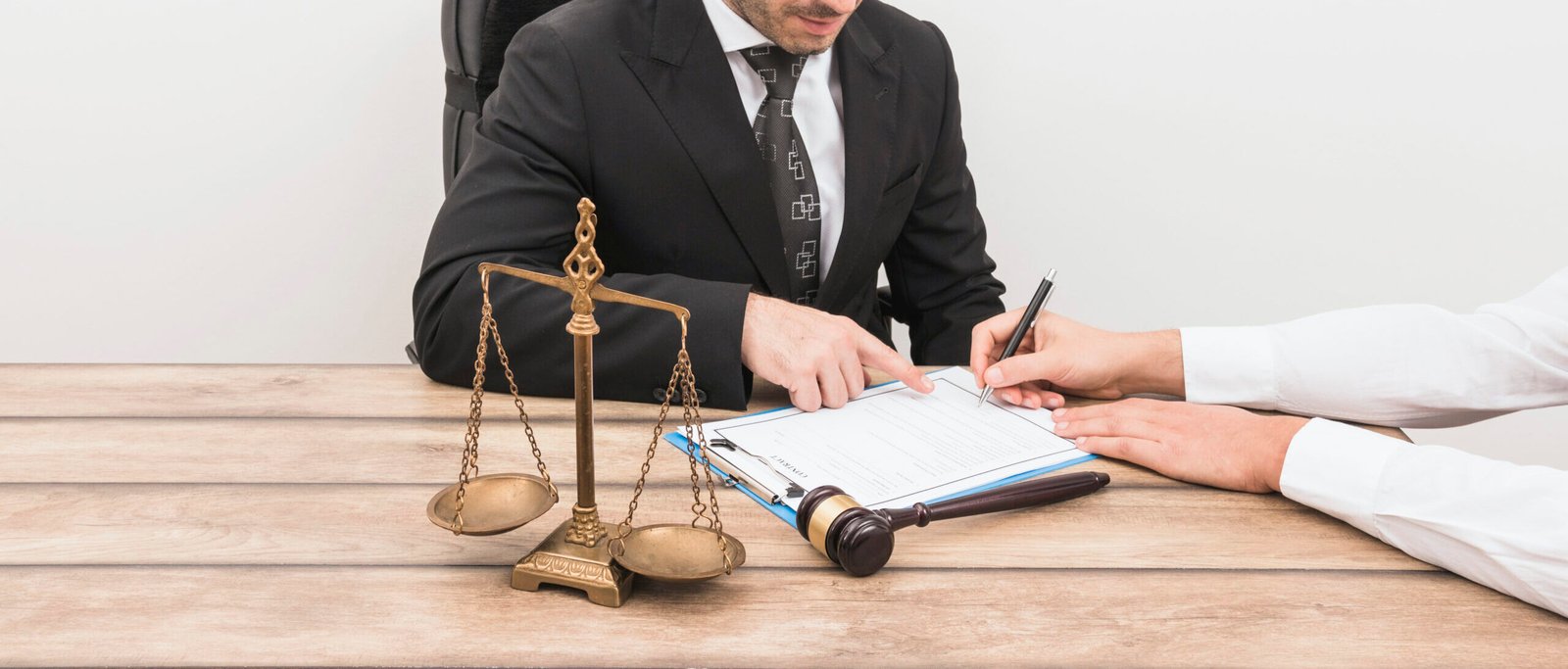 lawyer in suit