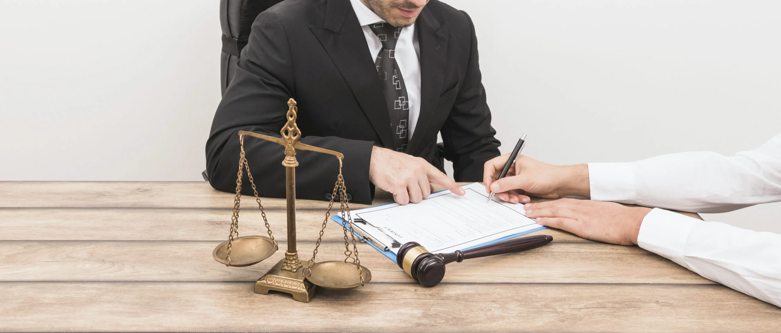 lawyer in suit